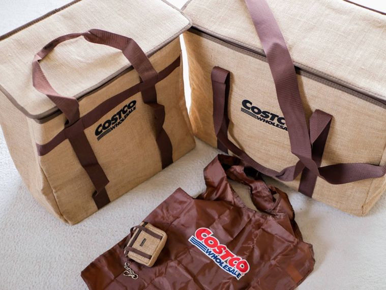 コストコの保冷バッグとエコバッグ