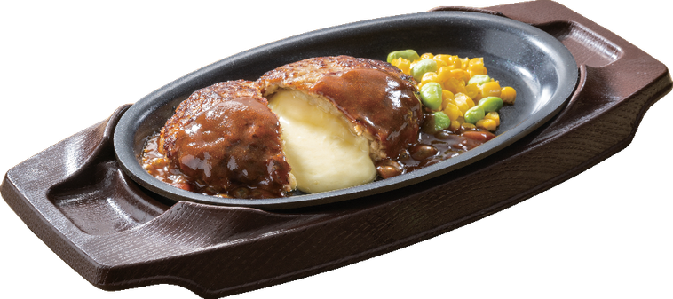 ガストのチーズINハンバーグ