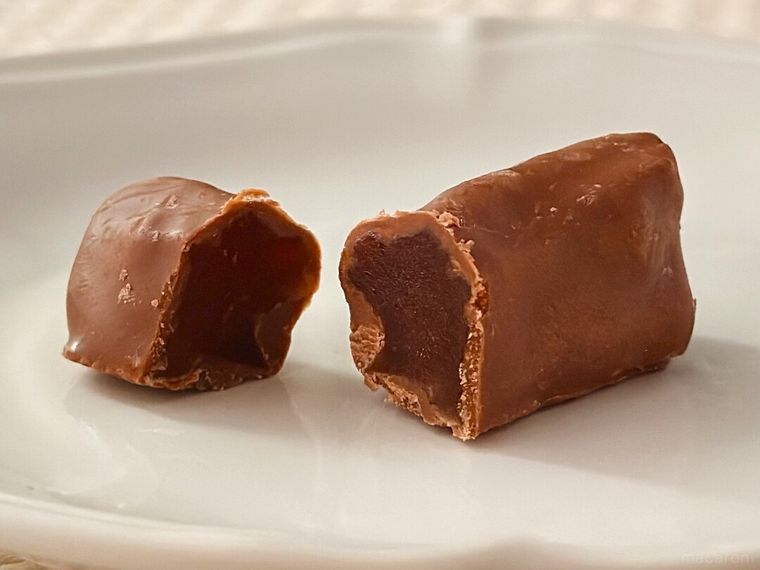 無印良品ポムショコラの断面