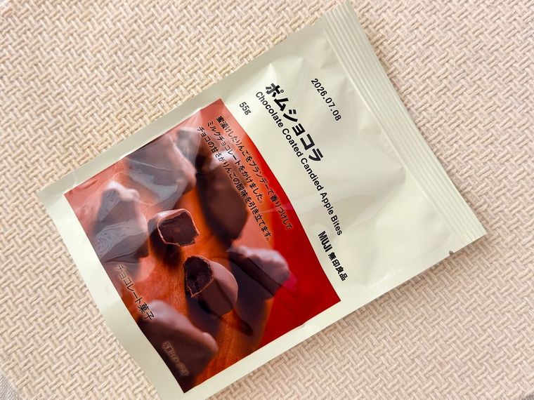 無印良品ポムショコラのパッケージ