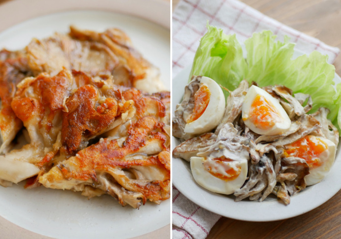 雪国まいたけ公式レシピで話題の2品