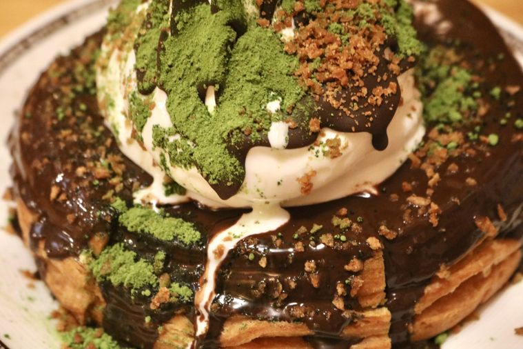 チョコレートと抹茶たっぷりのシロノワール