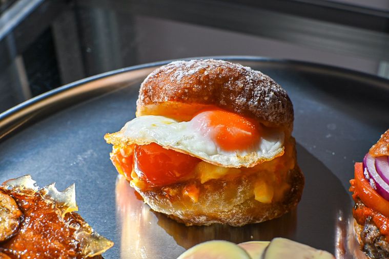 ドーナツのアップ