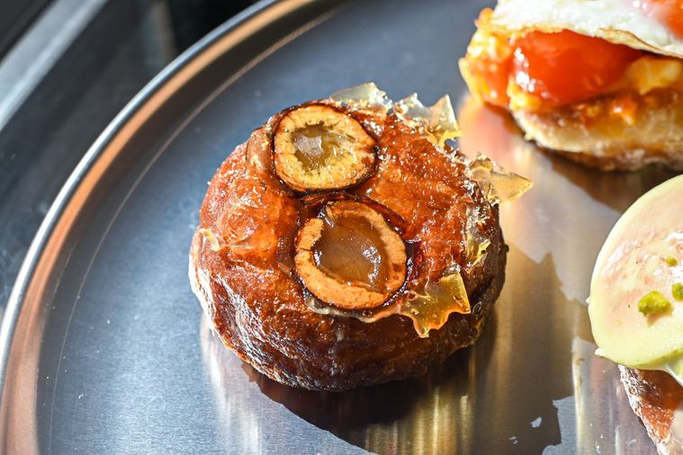 ドーナツのアップ