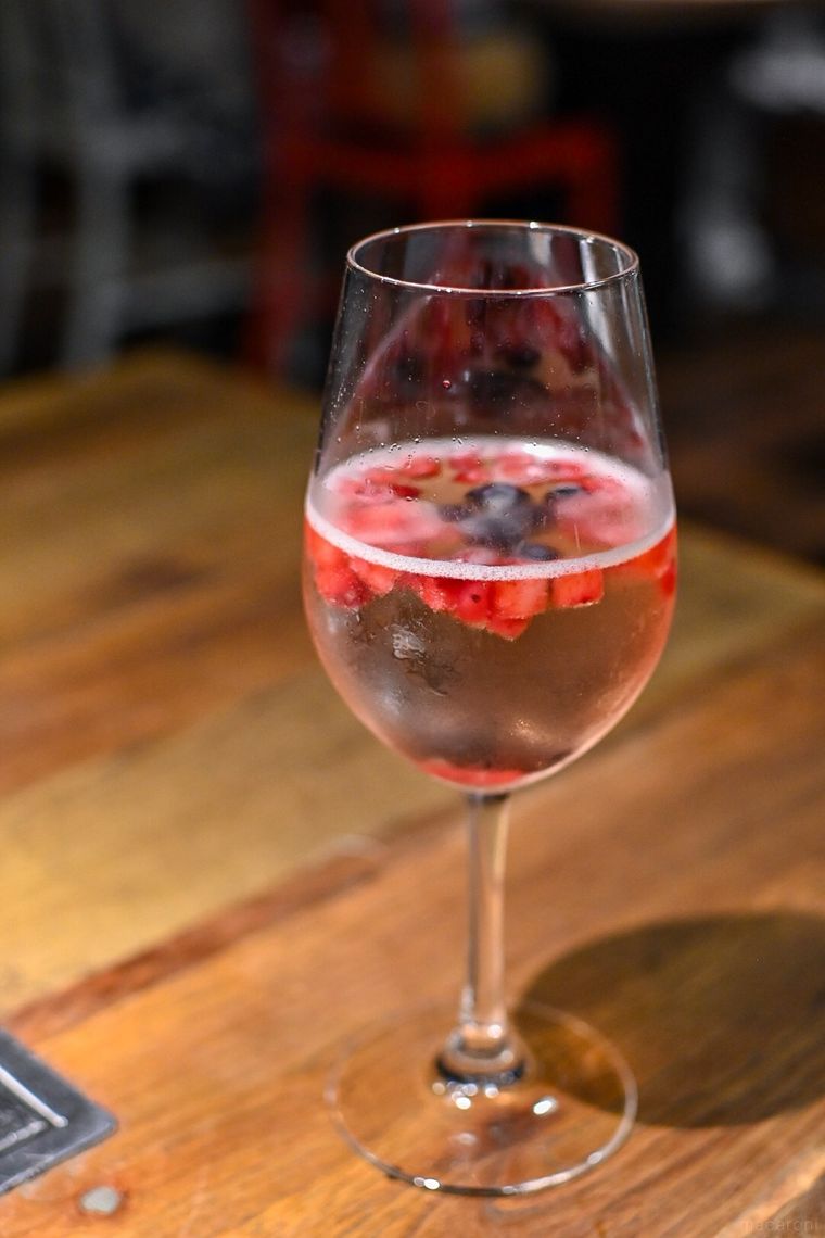 カクテルのアップ