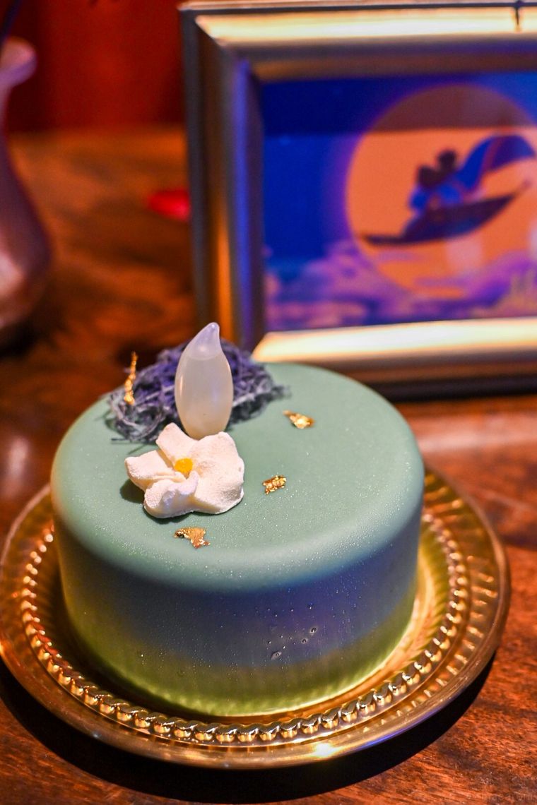 ケーキのアップ