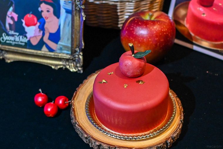 ケーキのアップ