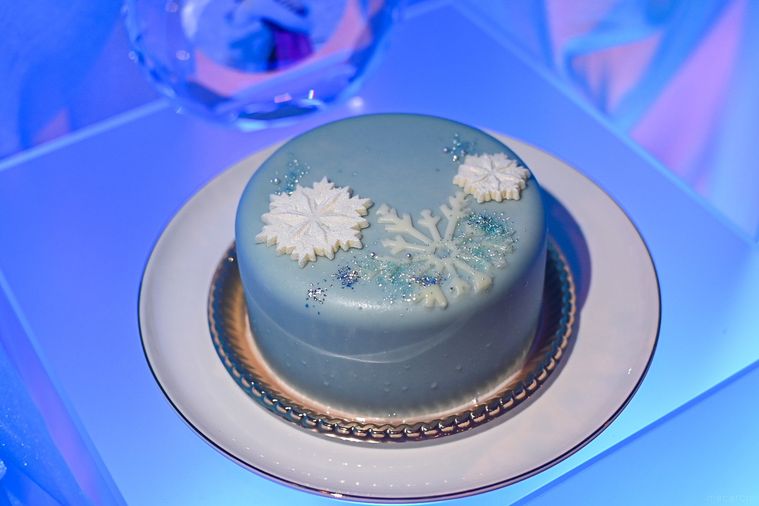 ケーキのアップ