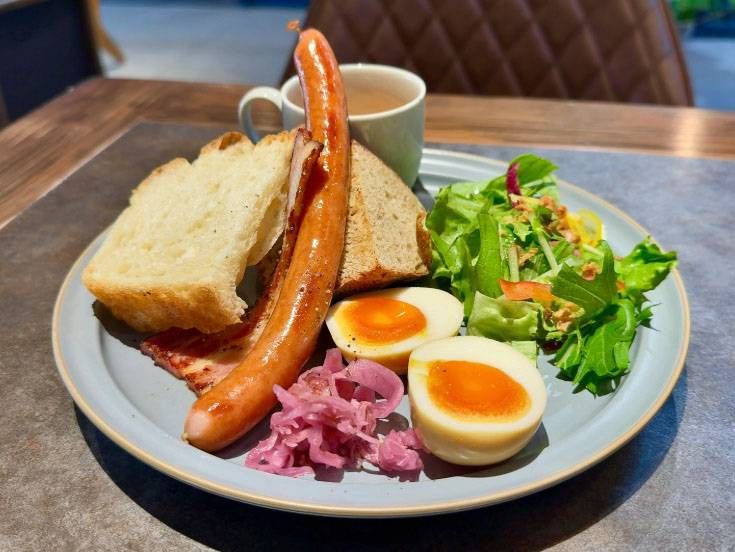 シマトネリコ 路地裏コーヒーロースターのグッドモーニングプレート