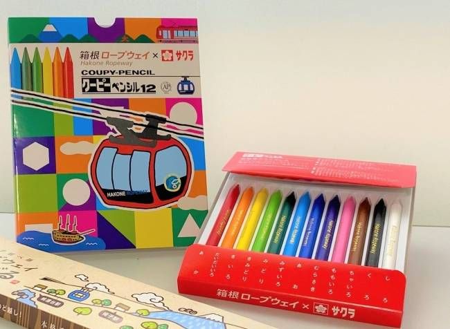 箱根ロープウェイクーピーの箱と中身