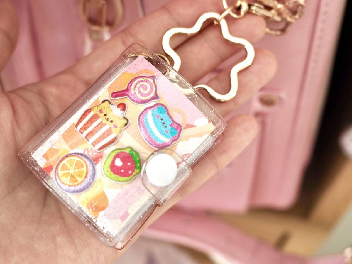 推しシールを持ち歩こう！ダイソーのミニアルバムキーホルダーで作る