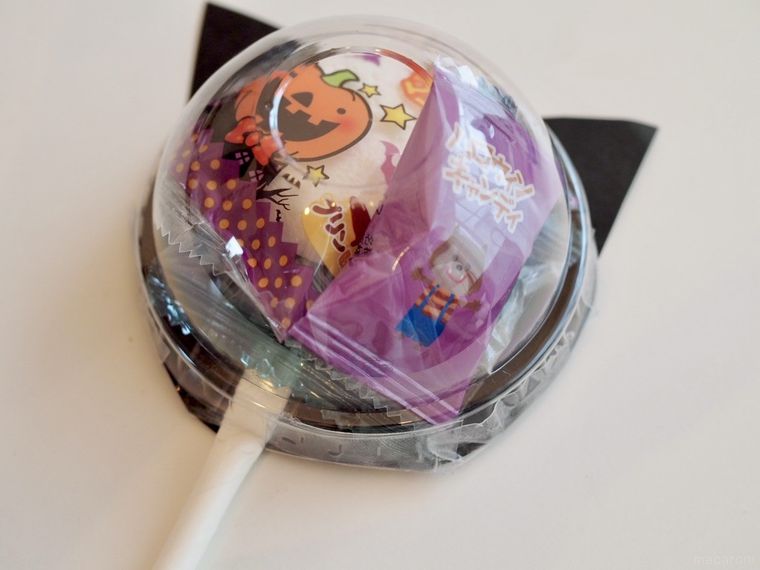 テープで固定したところ