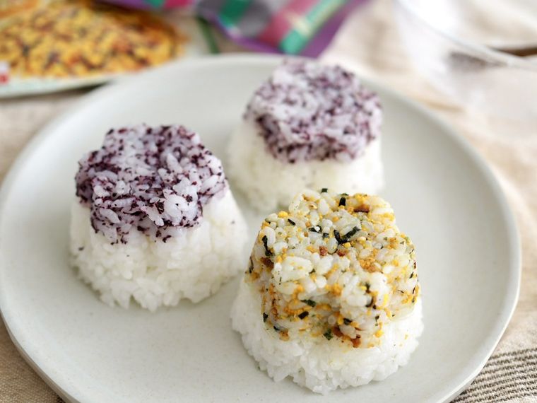 お花のおにぎり