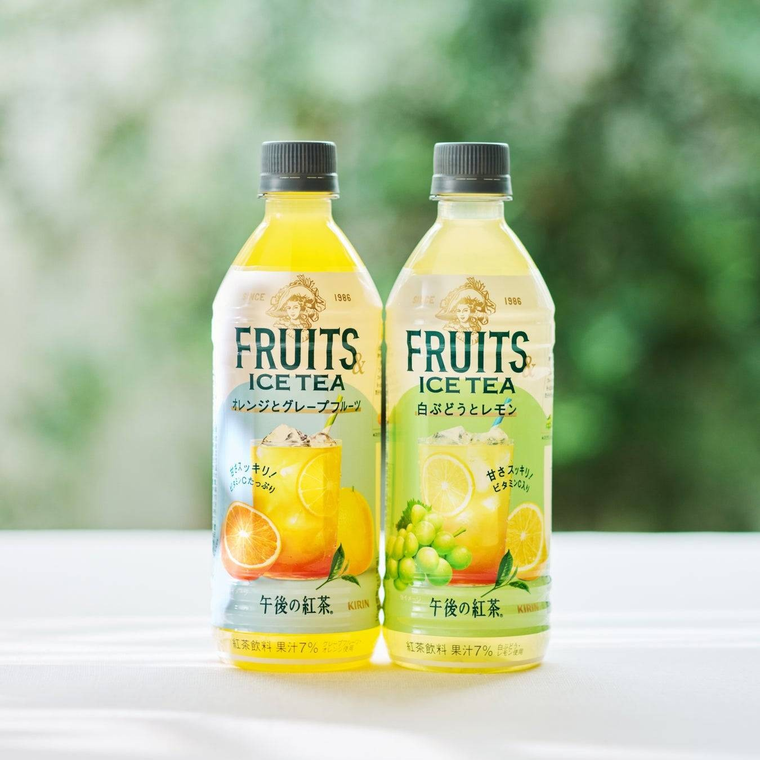 午後の紅茶FRUITS  ICE TEA発売初日で1,000万本突破の大ヒット