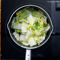 作り方 白菜ニラ豆腐のうま煮