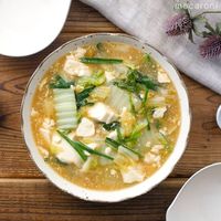 作り方 白菜ニラ豆腐のうま煮