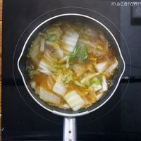 作り方 白菜ニラ豆腐のうま煮