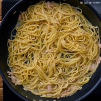 作り方 梅マヨパスタ