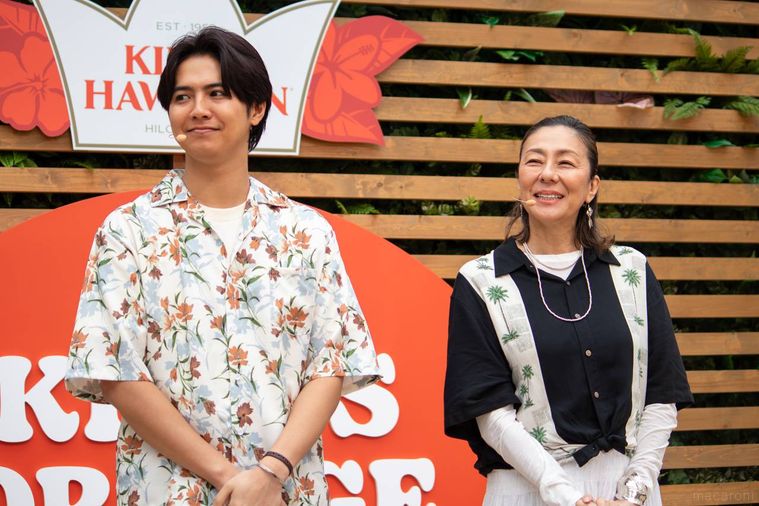 片寄涼太さんとRIKACOさん