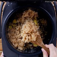 作り方 さつまいもと塩昆布の炊き込みご飯