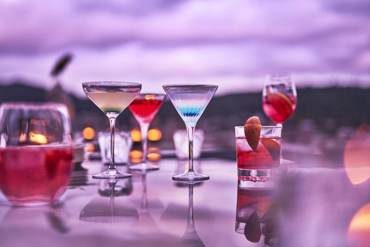 複数のカクテル