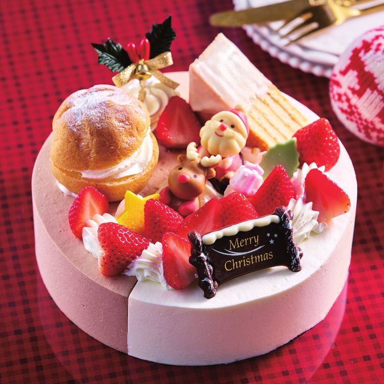 Xmas 2 つの味が楽しめるデコレーション