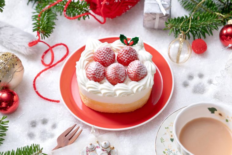 クリスマス ねこねこWチーズケーキ