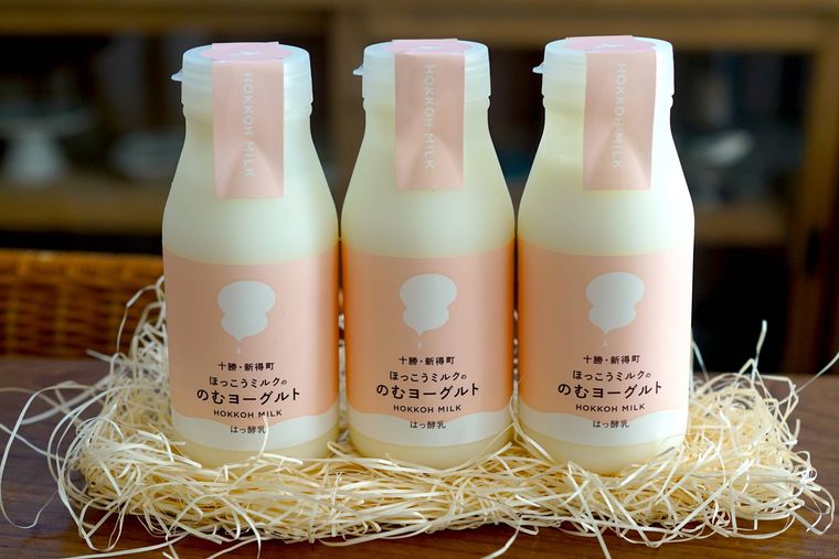 3本ののむヨーグルト