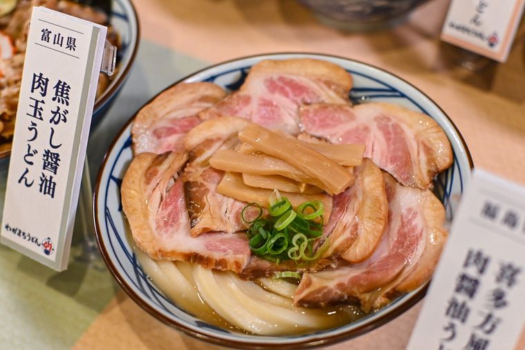 うどんのアップ