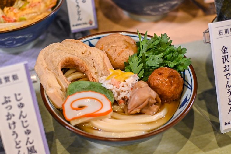 うどんのアップ