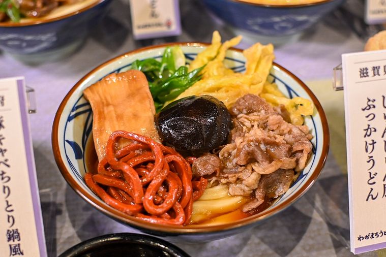 うどんのアップ