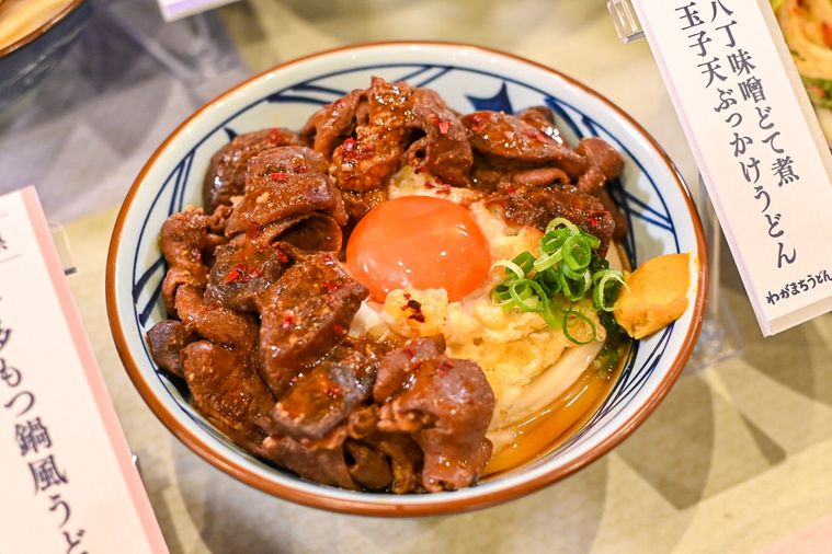 うどんのアップ