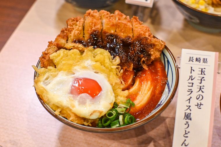 うどんのアップ