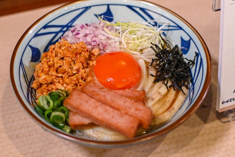 うどんのアップ