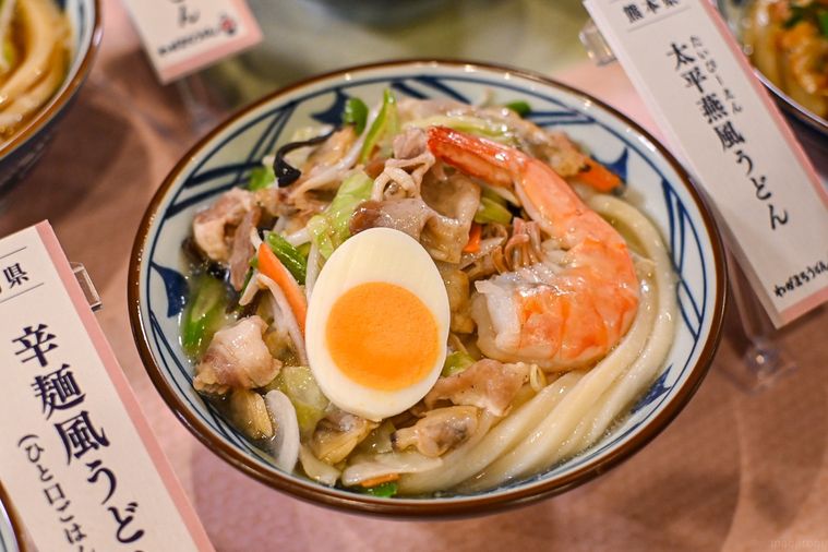 うどんのアップ