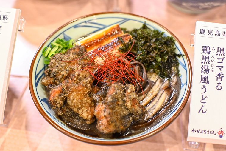 うどんのアップ