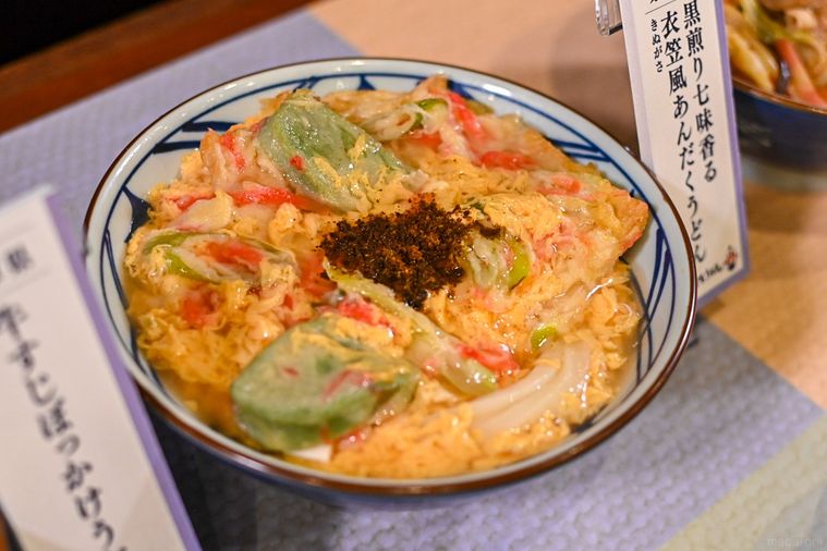 うどんのアップ