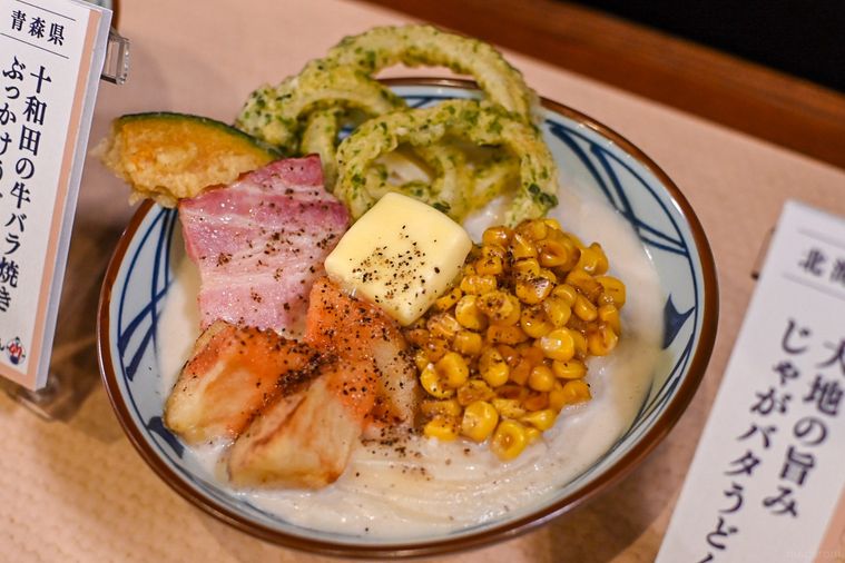 うどんのアップ