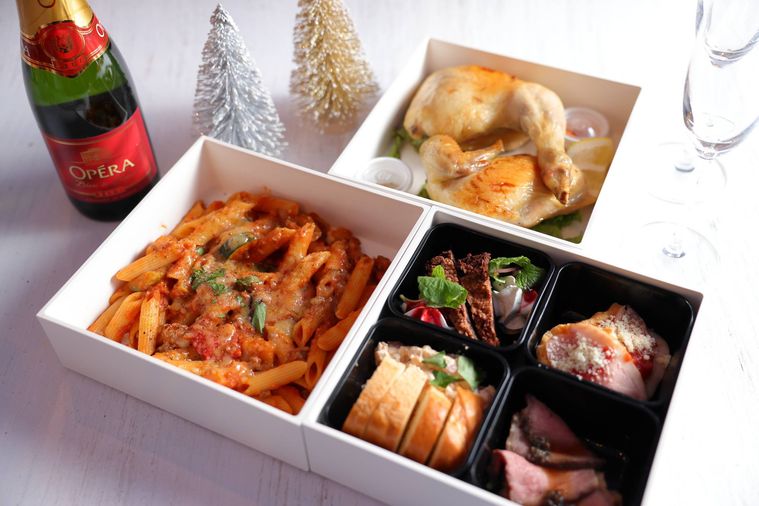 プレミアムラウンジのスペシャルメニュー