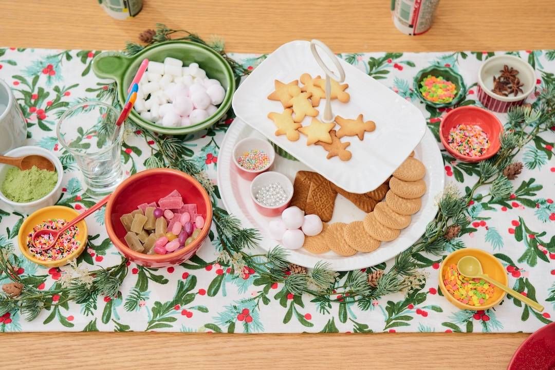 ホリデーカップアレンジのトッピング