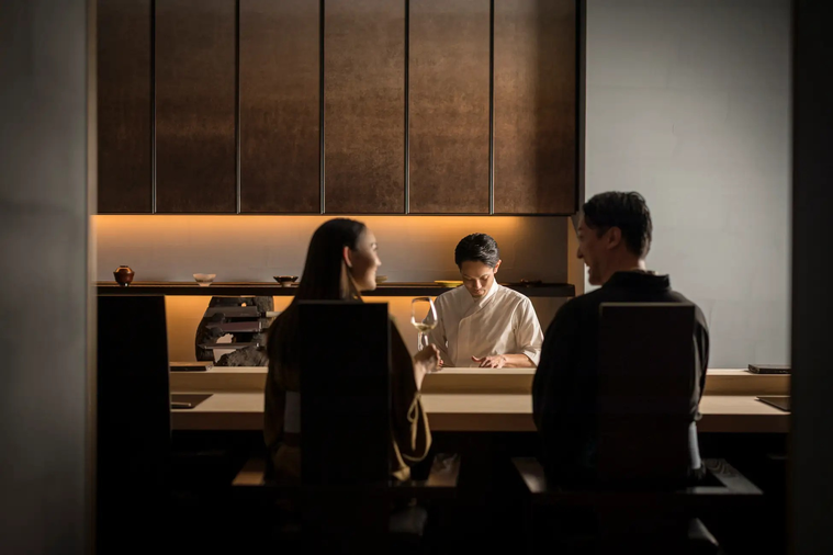 日本旅館の江戸前鮨