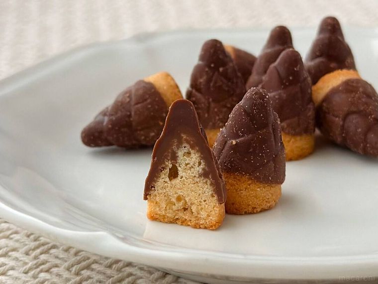 たけのこの里シンプル包装大容量パウチ 188gの断面