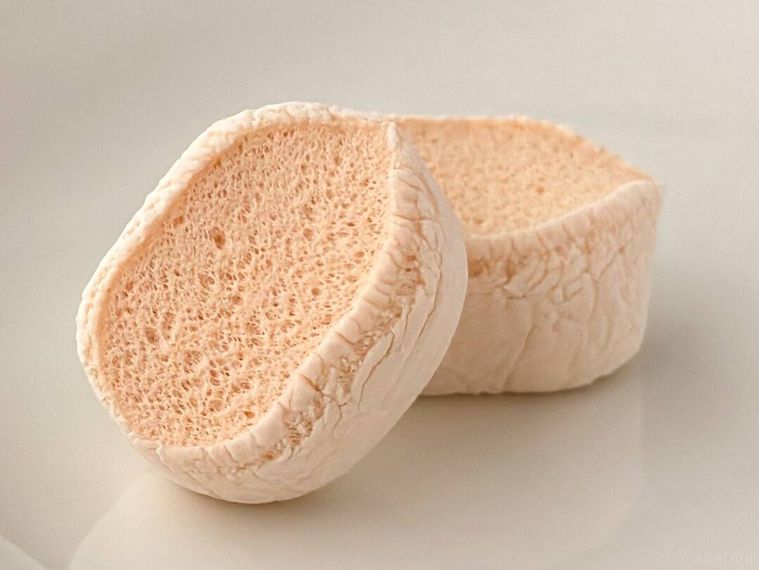 カルディオリジナル マシュマロ アールグレイティー 90gの断面