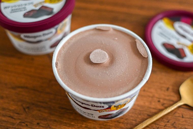 アイスのアップ