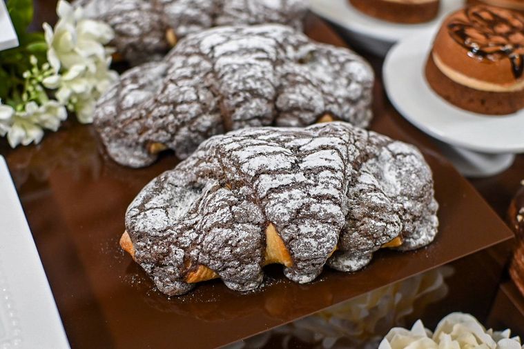 クロワッサンのアップ