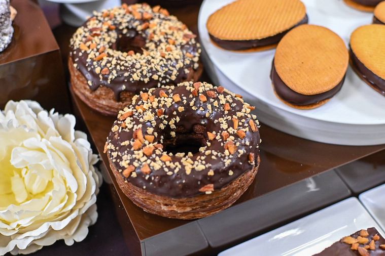 ドーナツのアップ