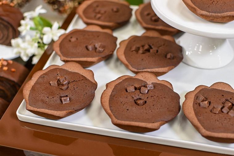 マドレーヌのアップ