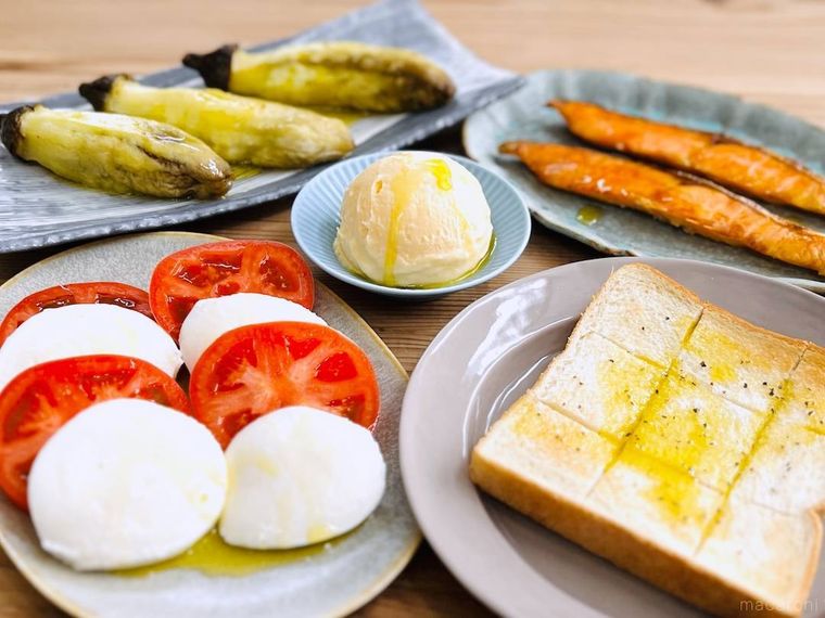 オリーブオイルを使った料理5品