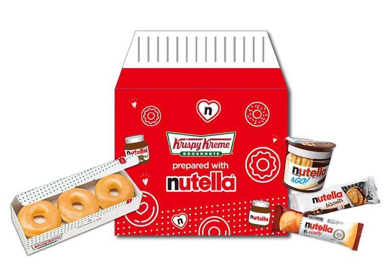 ヌテラクリスピー・クリーム・ドーナツ スペシャルボックス