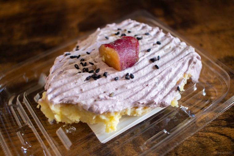 ライフ紫芋クリームのスイーツサラダ